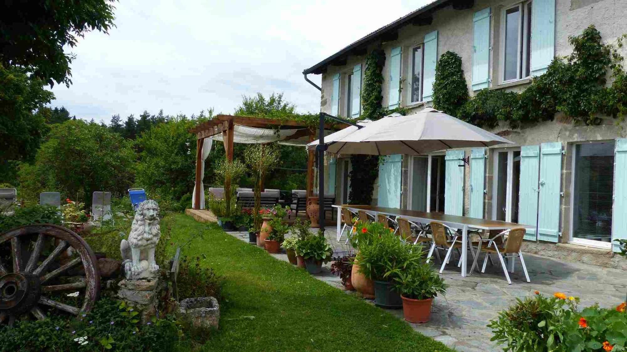 La Ferme Du Garnasson Hotel Doranges Exterior photo